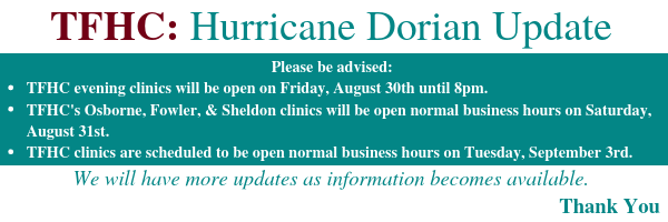 Hurricane Dorian Update Hurricane Dorian Update