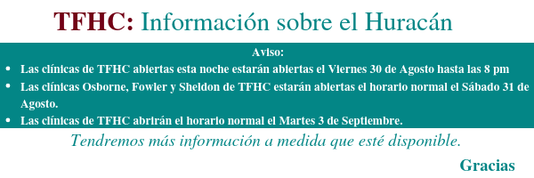 Actualización del Huracán Dorian TFHC: Información sobre el Huracán Dorian (Spanish)